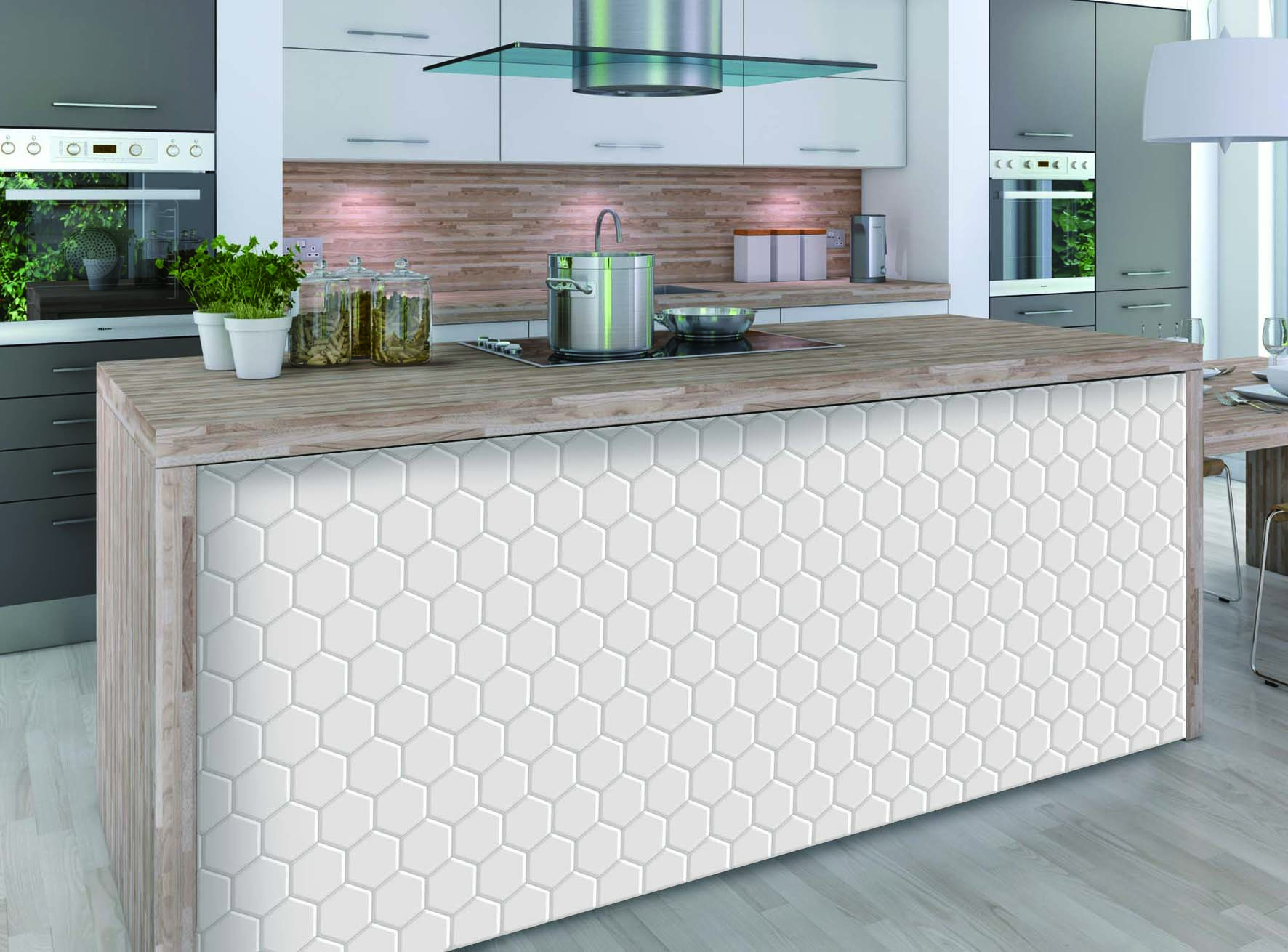 decorative self adhesive kitchen wall tiles